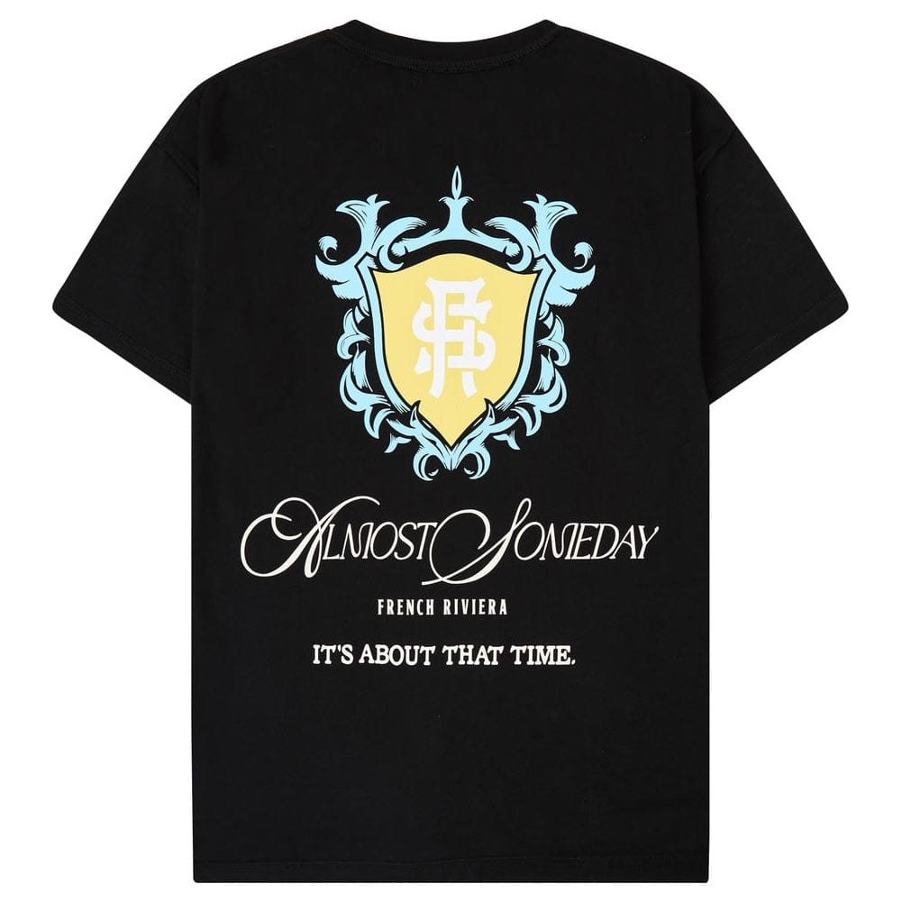 Almost Someday Riviera Tee (Black) AS-S26-074