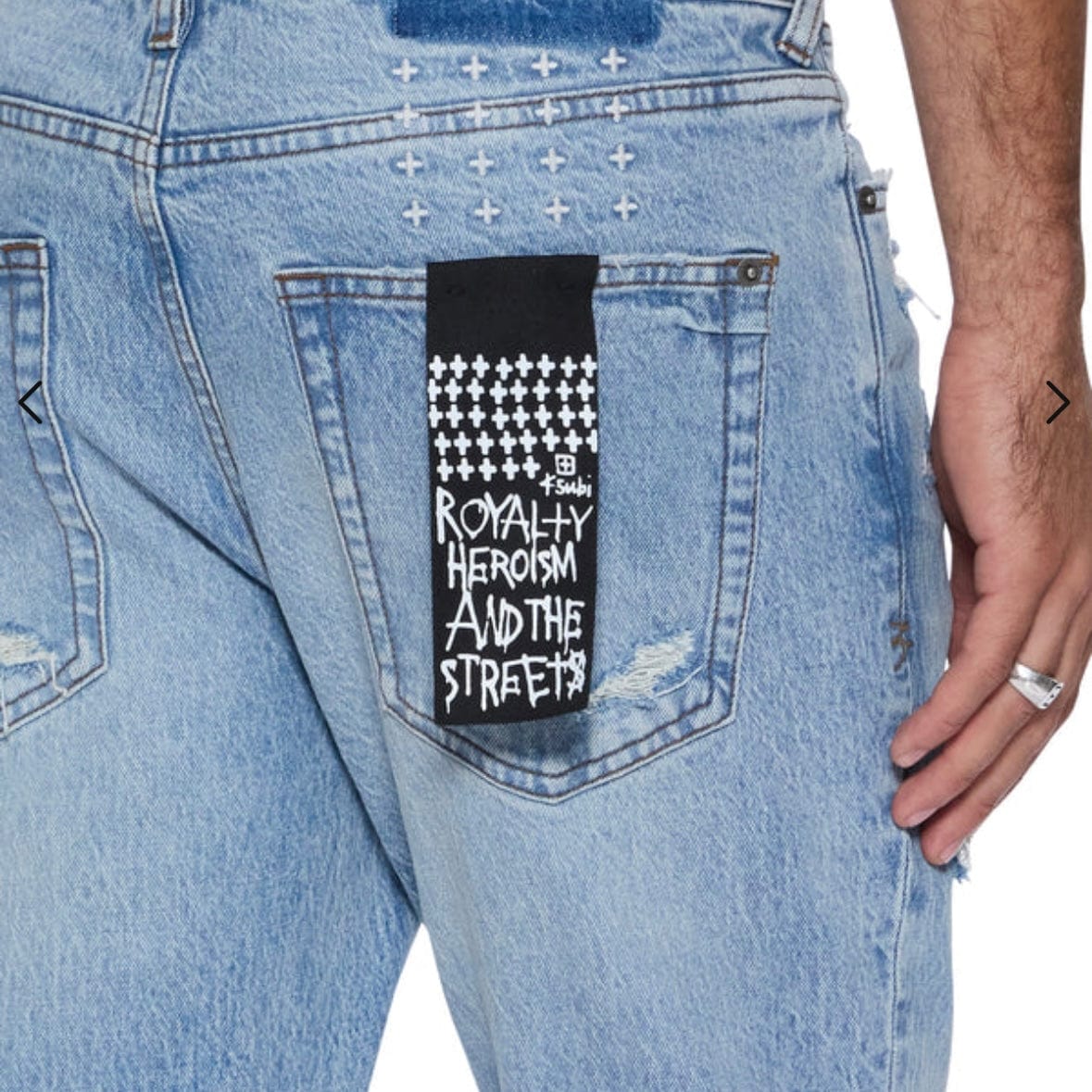 ksubi Van Winkle Painter Repair Denim (Medium Stone Wash) MPF25DJ003
