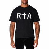 RTA Short Sleeve Liam Front Logo Tee (Black) ME00K83