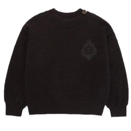 Kids Honor The Gift Crew Sweater (Black) KHTG230451