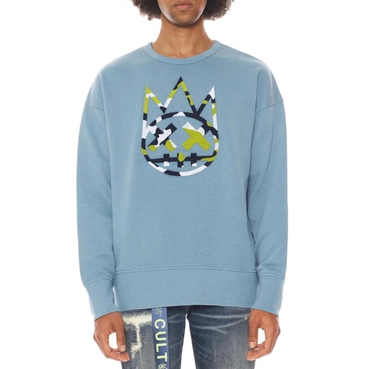 Cult Of Indivudality Crewneck (Blue Heaven) 622B10-FC18B