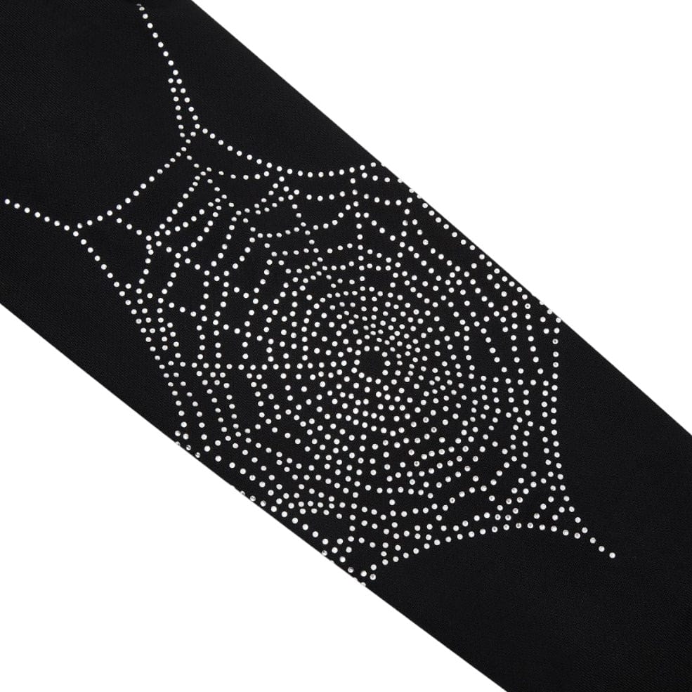 Campus Goods Broken Web Hoodie (Black) CG-H25-035