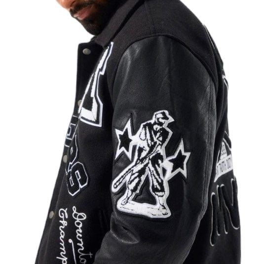 Jordan Craig Pioneers Varsity Jacket (Black) 91650