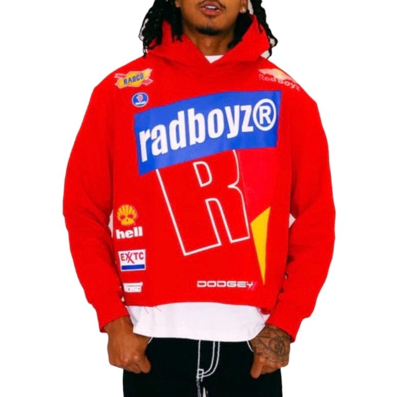 Rad Boyz Red Bull Crop Hoodie (Red) RB-KT-106