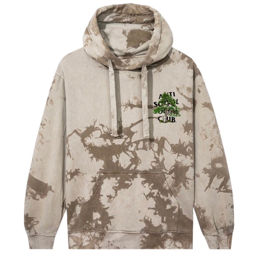 Anti Social Social Club Formal Upright Hoodie (Tan Tie Dye)