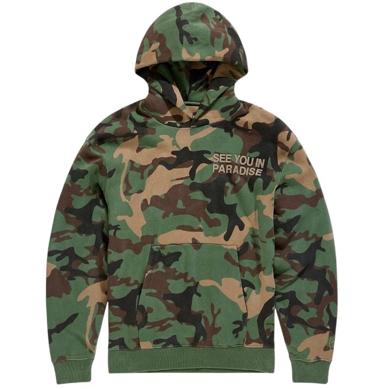 See You In Paradise Pullover Hoodie (Vintage Camo) 8395HC