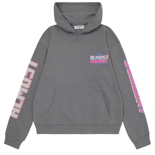 Almost Someday Lo-Fi Hoodie (Grey) C8-18