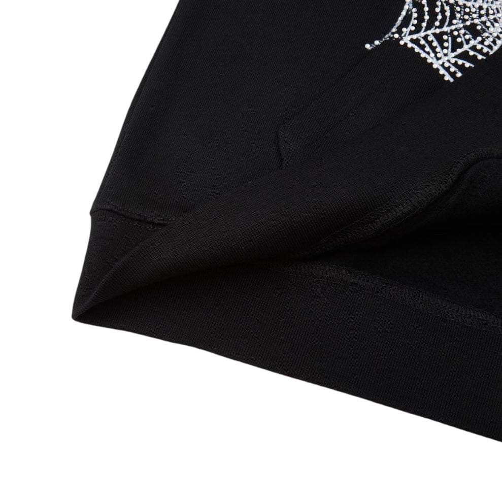 Campus Goods Broken Web Hoodie (Black) CG-H25-035