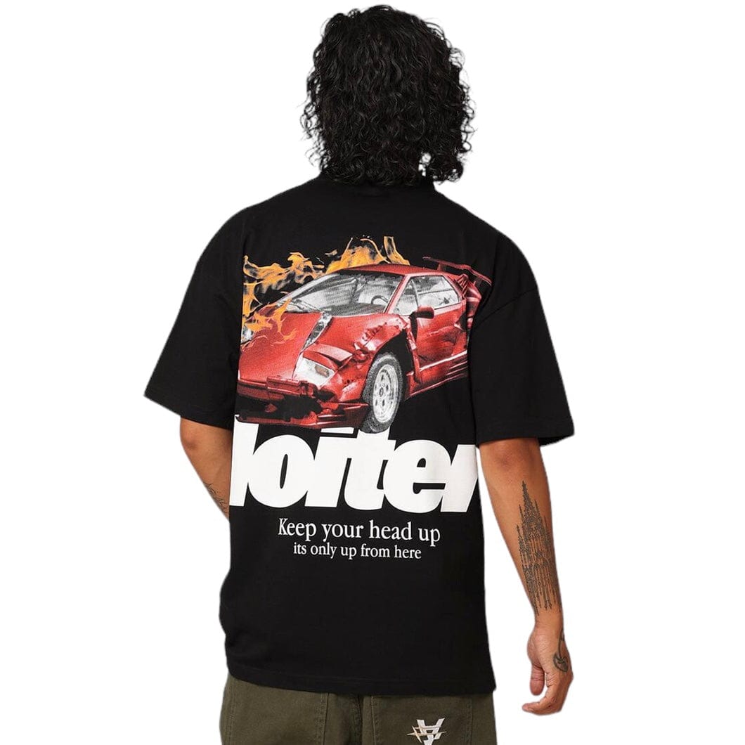 Loiter Collision Tee (Black)