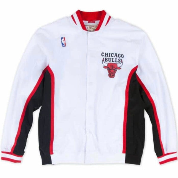 Mitchell & Ness NBA Chicago Bulls 1992-93 Authentic Warm Up Jacket (White)