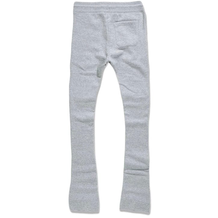 Jordan Craig Uptown Stacked Sweatpants (H/Grey) 8860L