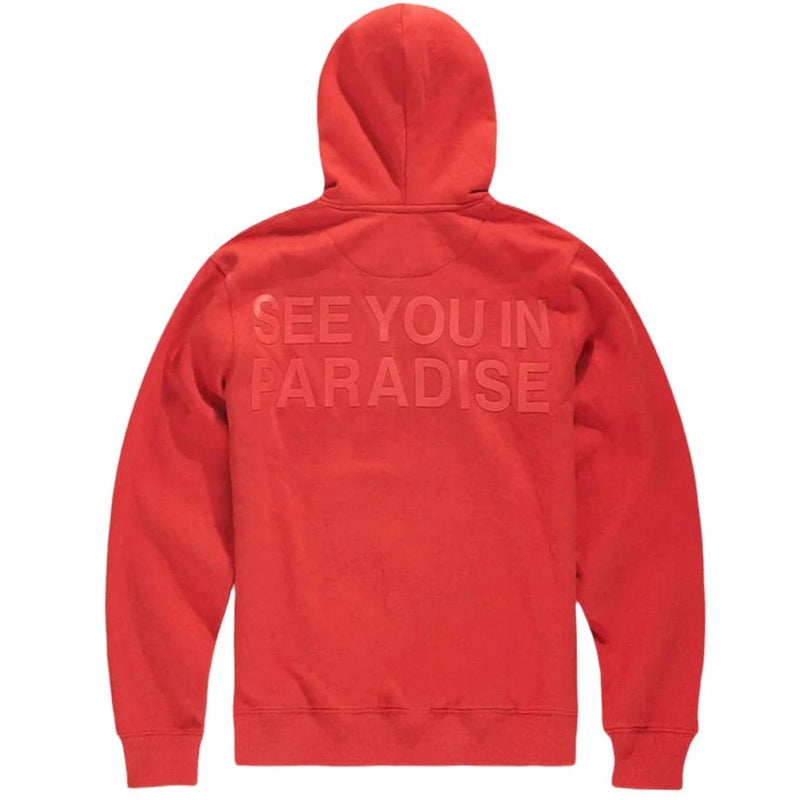 Boys Jordan Craig Paradise Tonal Pullover Hoodie (Red) 8862HB