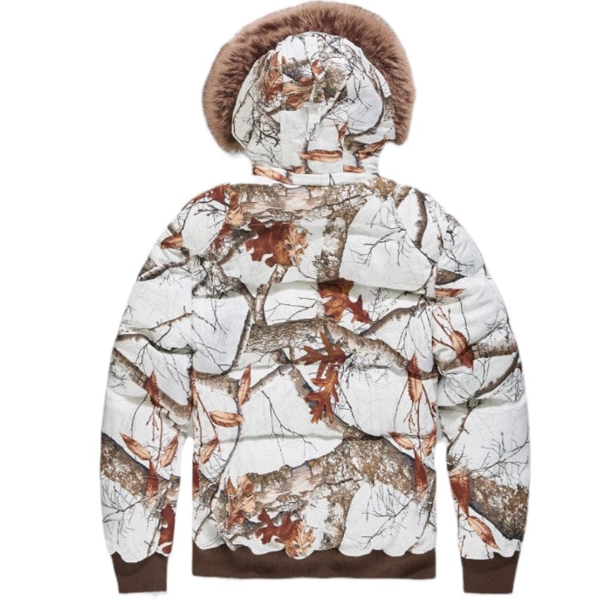 Jordan Craig Cross Bay Bomber Jacket (Snow Camo) 91630C