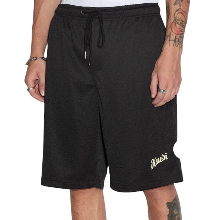 Ksubi Roll Mesh Short (Black) MPF24WA028