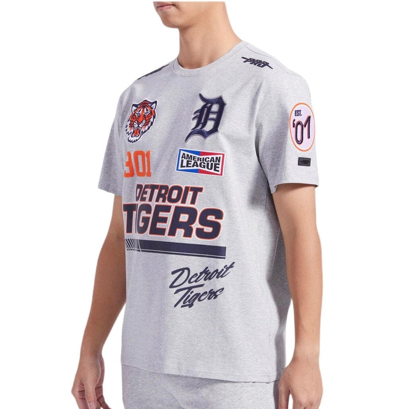 Pro Standard Detroit Tigers Fast Lane Multi Sj Tee (Heather Grey)