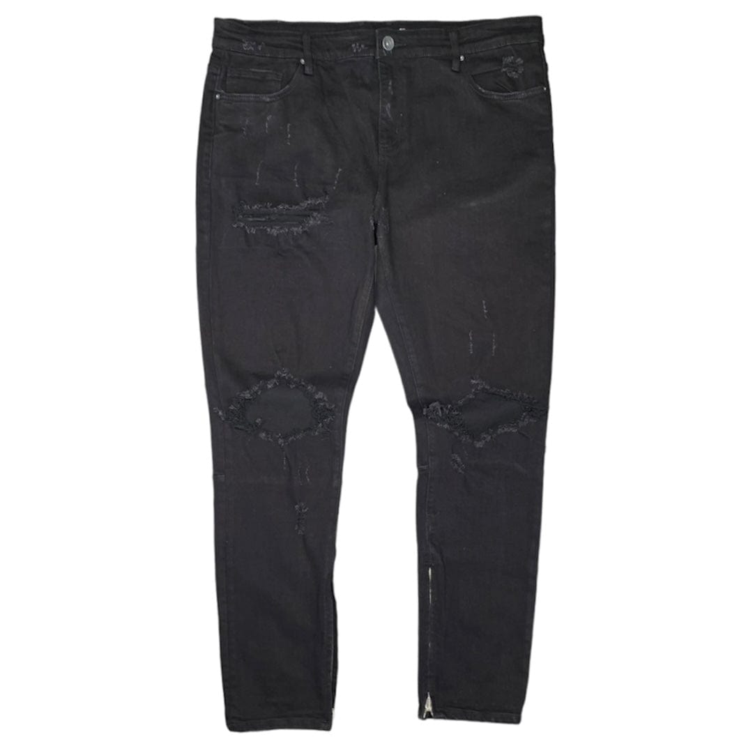 Crysp Denim Pacific Jean (Black) - CRYF119