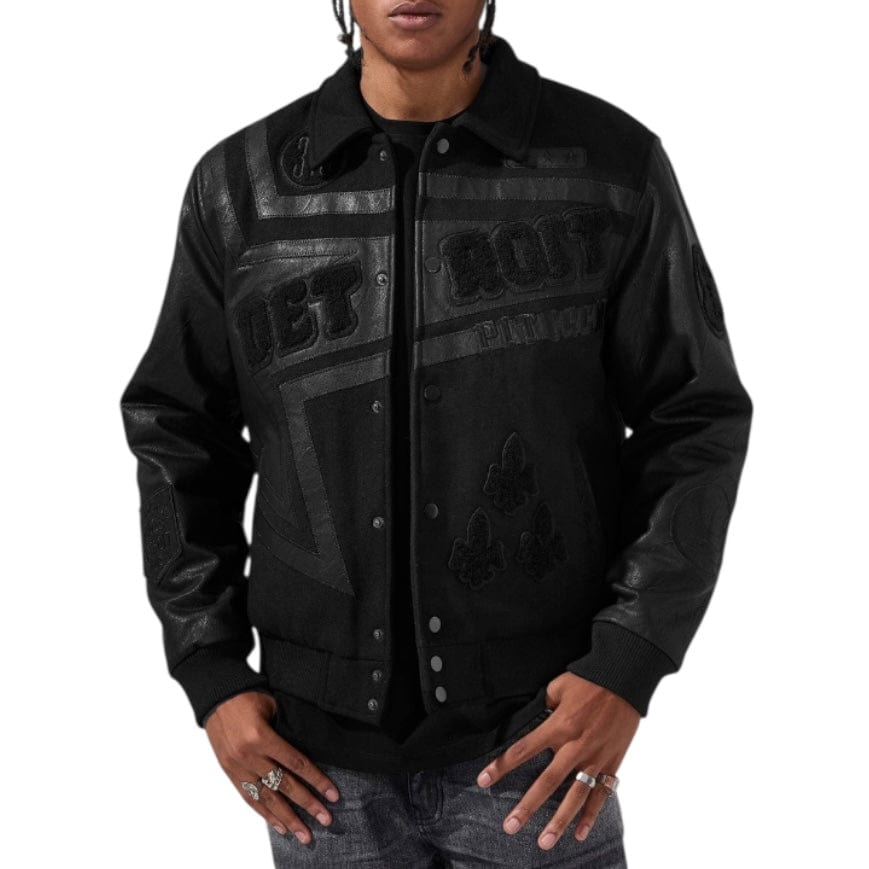 Jordan Craig Trackstar Varsity Jacket (Blackout) 91652