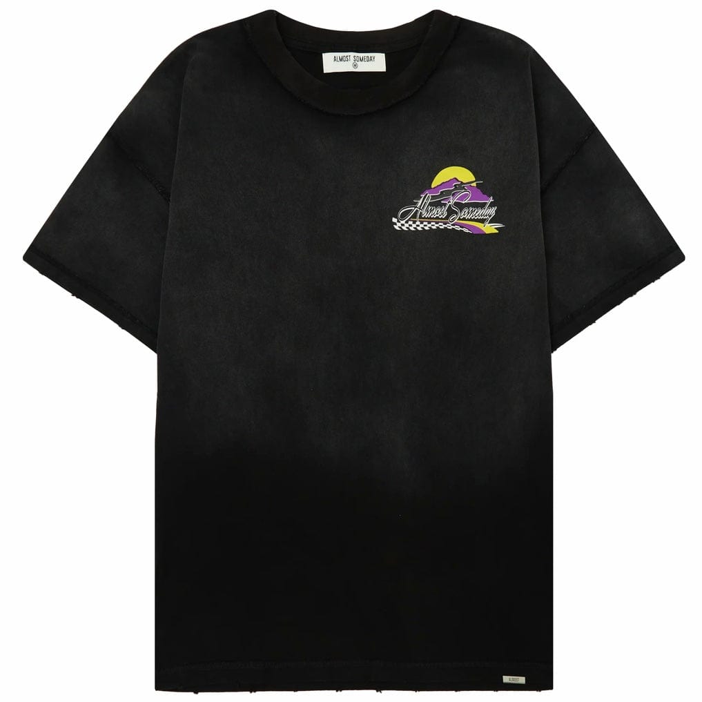 Almost Someday Peak Tee (Sun Fade Black) AS-F24-TS-PEAK