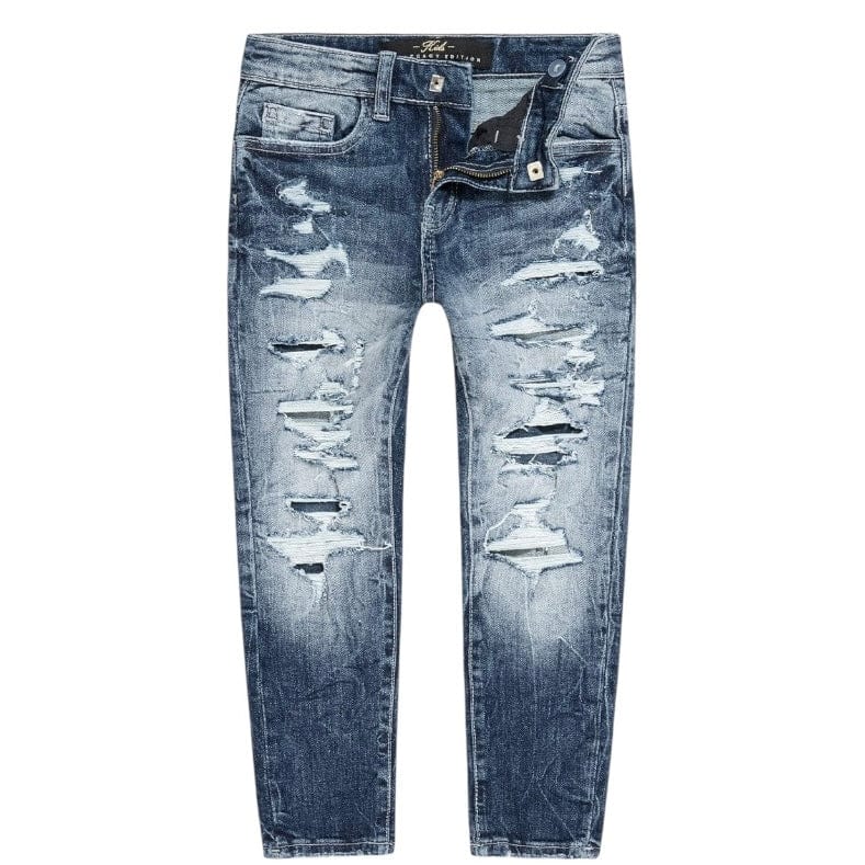 Kids Jordan Craig Stratosphere Dark Washes Denim (Aged Wash) JS2310K