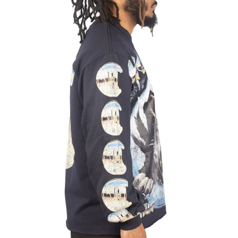 Howlers Club Untamed Wolves LS Sweatshirt (Navy)