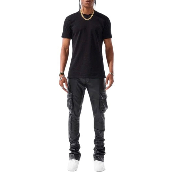 Jordan Craig Ross Stacked Billie Jean Cargo Pants (Black) JRF9379