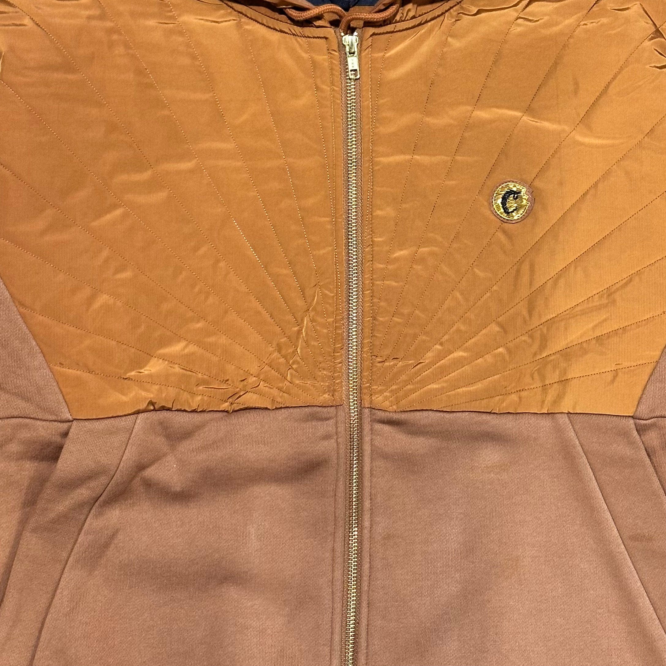 Cookies Prohibition Zip Hoodie  (Camel) - 1554H5319