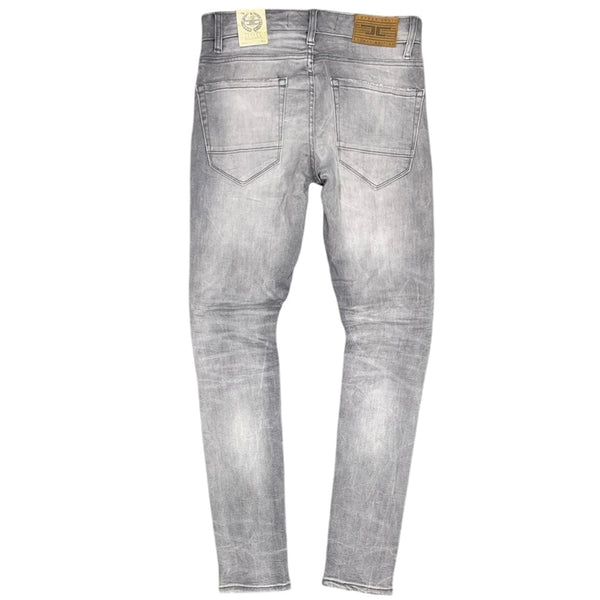 Jordan Craig Martin Fit Meadowlands Pure Monochrome Denim (Cement Wash)