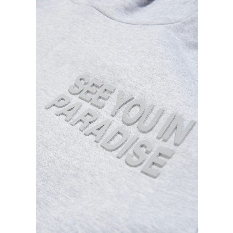 See You In Paradise Tonal Pullover Hoodie (Heather Grey) 8899H