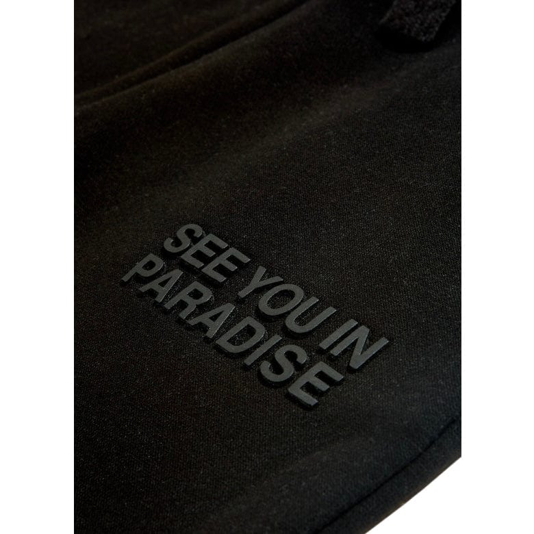 Boys See You In Paradise Tonal Stacked Sweatpants (Black) 8899LB