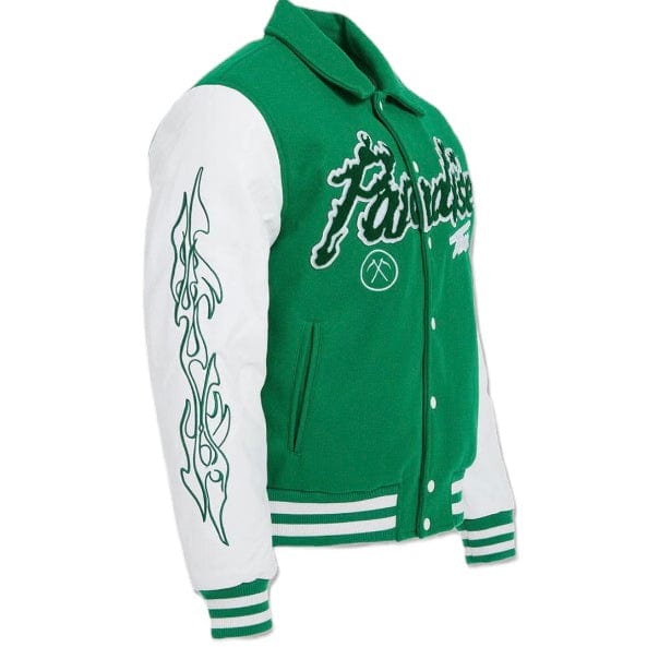 Jordan Craig Paradise Tour Varsity Jacket (Green) 91632