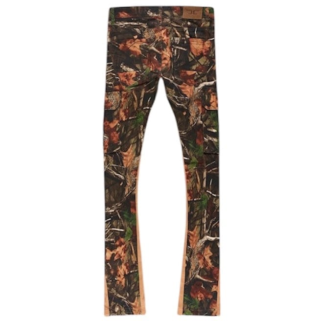 Boys Jordan Craig Martin Stacked Camo Cargo Denim (Maple) JTF222CB