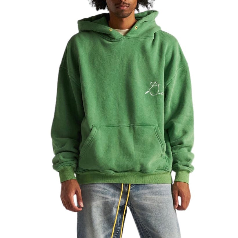 Diet Starts Monday Chainstitch Hoodie (Green) DSM-SPR24-023