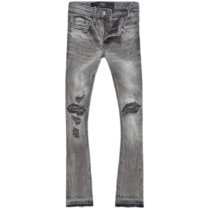 Jordan Craig Martin Stacked Attitude Stacked Denim (Smoked Grey) JTF1214