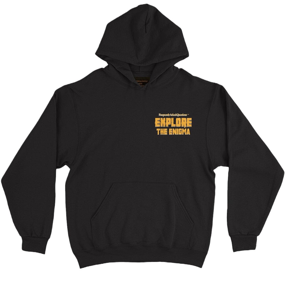 Frequently Asked Questions Explore Hoodie (Black) 24-428HD