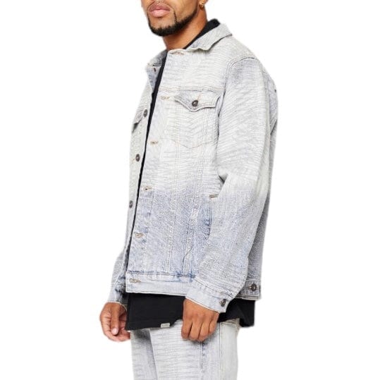 Valabasas Mr. Stitched Denim Jacket (Icy Azure) VLBS5483