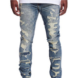 Crysp Patrick Skinny Denim (Vintage Distress) CRYF24-121