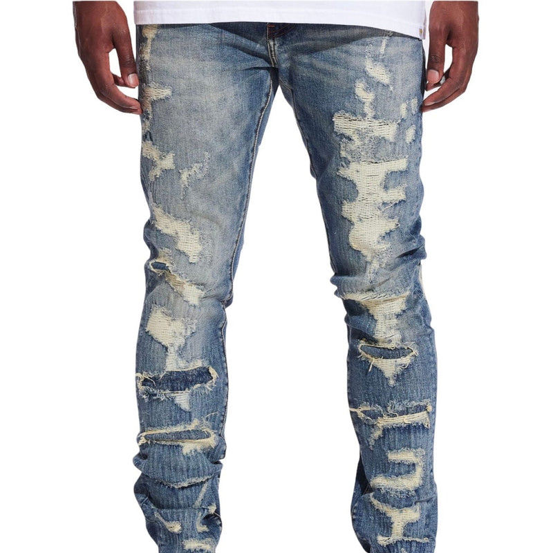 Crysp Patrick Skinny Denim (Vintage Distress) CRYF24-121