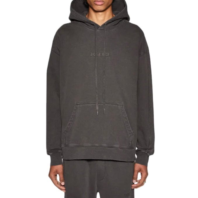 Ksubi Inverted Biggie Hoodie (Faded Black) MFA24FL009