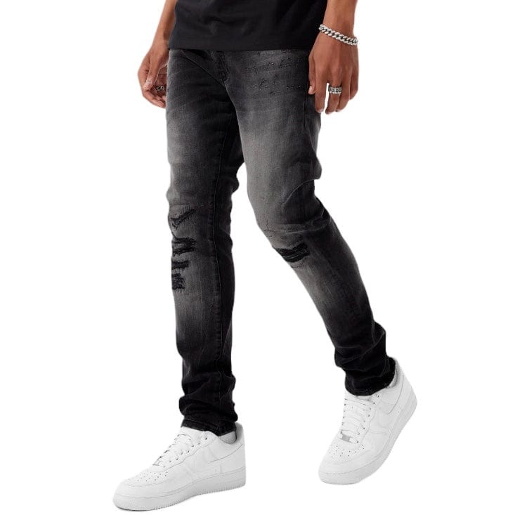 Jordan Craig Sean Attitude Monochrome Denim (Black Shadow) JS1214