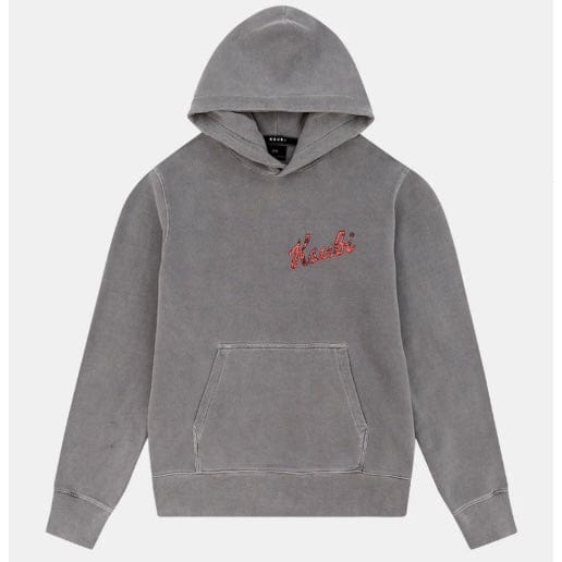 Ksubi Autograph Kash Hoodie (Charcoal Grey) MFA23FL002