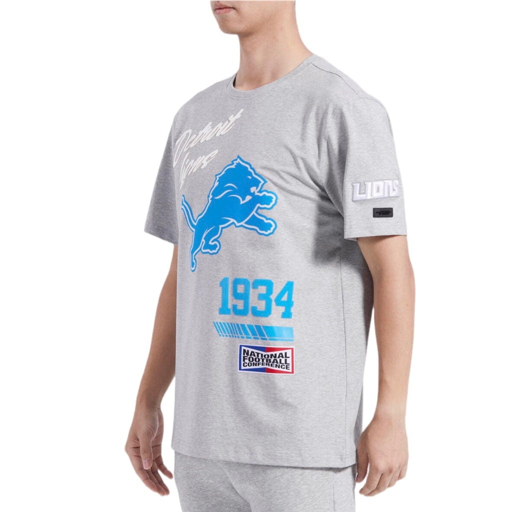 Pro Standard Detroit Lions Fast Lane SJ Tee (Heather Grey) FDL1410330-HGR