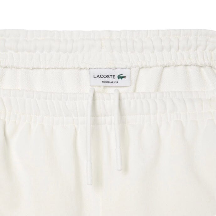 Lacoste Colorblock Fleece Shorts (White/Khaki Green) GH1434-51