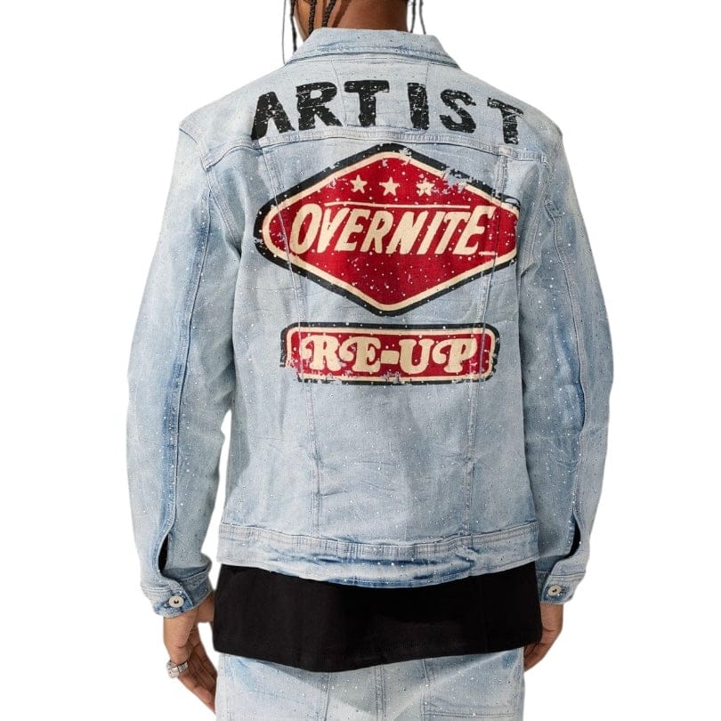 Jordan Craig Local Dealer Trucker Jacket (Iced White) JJ2339