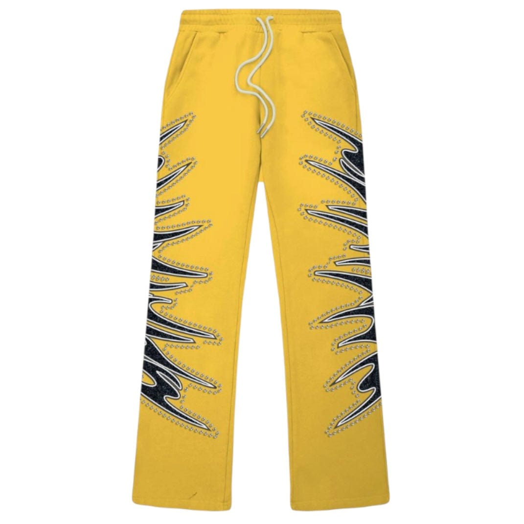 Campus Goods Misfits Flares Pants (Yellow) CG-F25-18