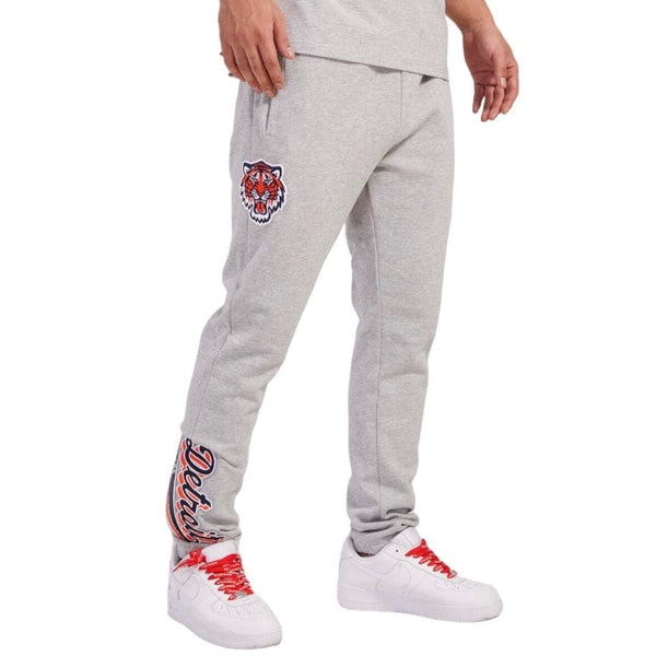 Pro Standard Detroit Tigers Brushed Back French Terry Joggers (Heather Grey)