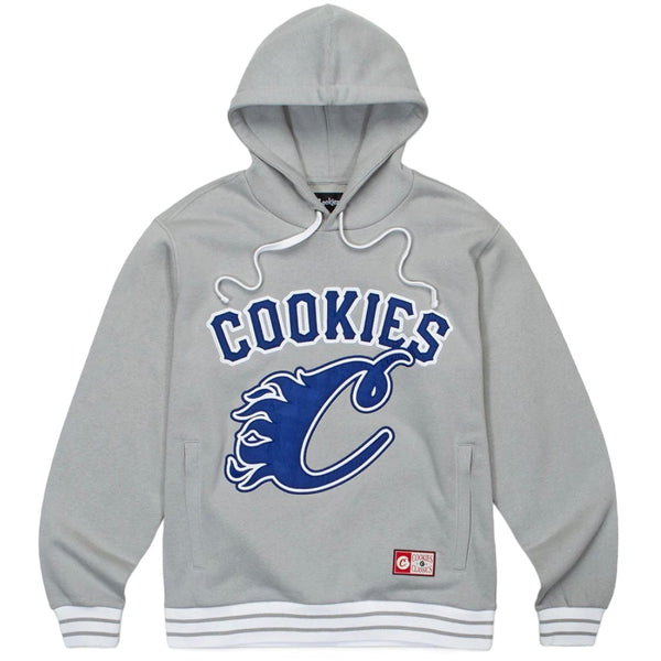 Cookies Breakaway Pullover Fleece Hoodie (Cool Grey) CM233HFC03