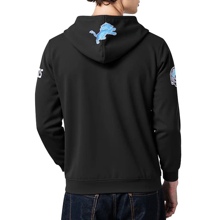 Pro Standard NFL Detroit Lions City Arch Fleece Po Hoodie (Black)