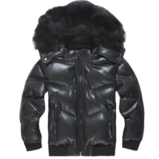 Boys Jordan Craig Thriller Puffer Jacket (Black) 91636B