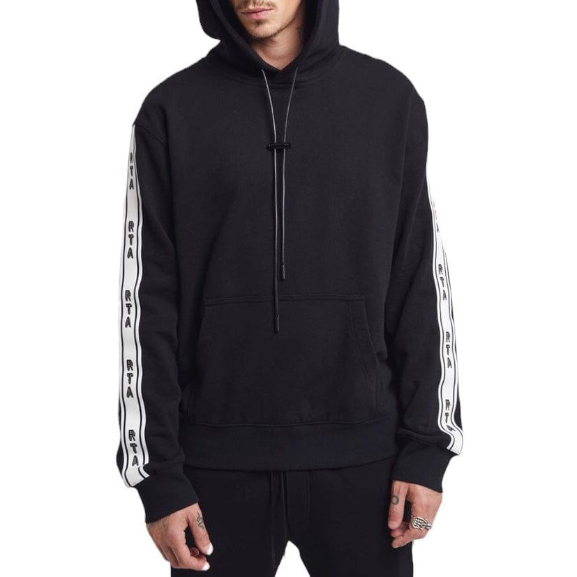 Rta Dion Hoodie (Black Collegiate Stripe) MU24K628-T1181BKCGT