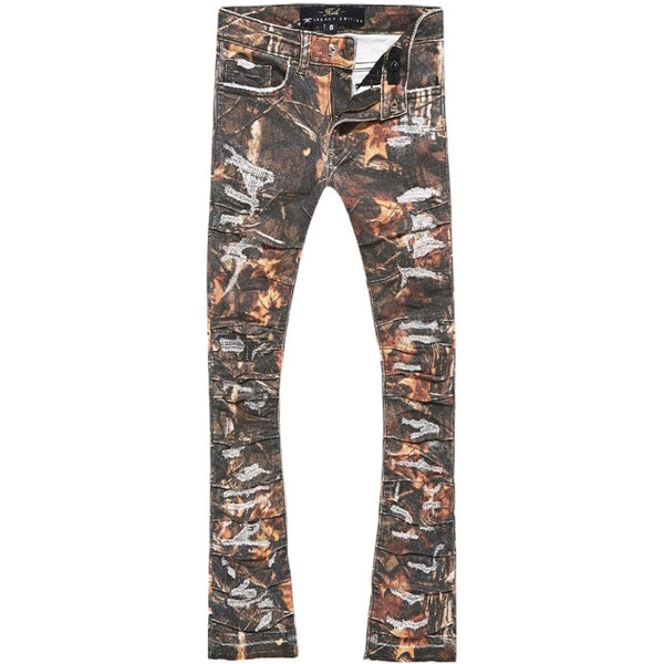 Jordan Craig Stacked Ripple Effect Pants (Timber Shade) JTF1157C